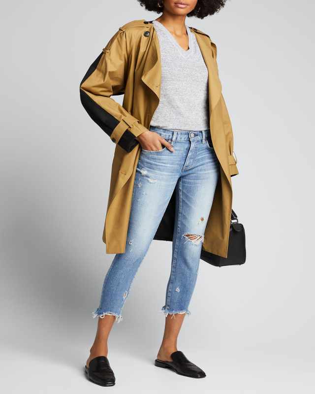 Glendele Cropped Skinny Jeans